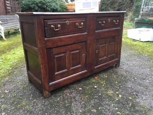 18thc Oak Welsh Dresser Base Of Lovely Proportions 603491 Www
